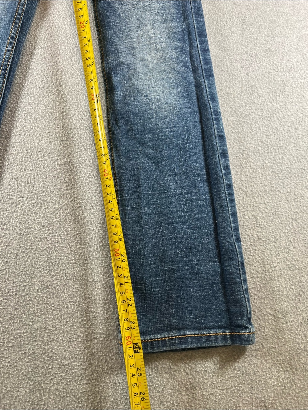Wrangler Girls Bootcut Jeans Size 8 Slim Adjustable Waist Medium Wash Stretch - Picture 8 of 9